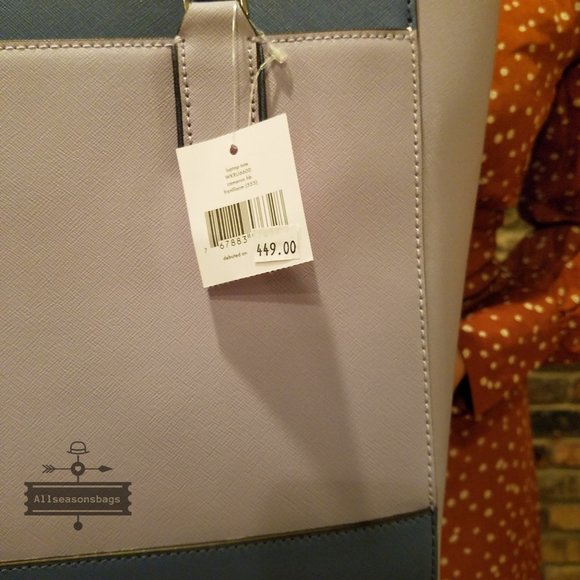 NWT Kate Spade Cameron Laptop Tote Large Frozen - Picture 8 of 8